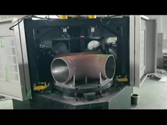 Машина портативной трубы простого дизайна скашивая с формой плиты